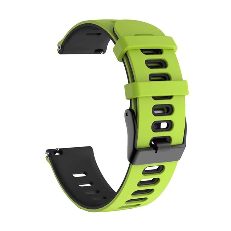 Universal Two-color Silicone Replacement Strap Watchband