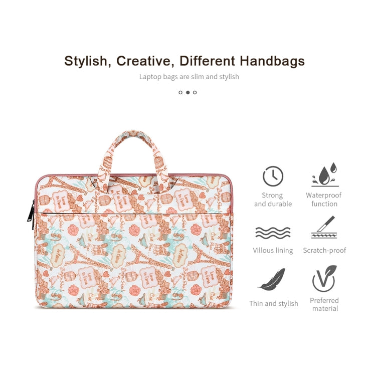 ST01DZ Lightweight Canvas Printed Laptop Bag My Store