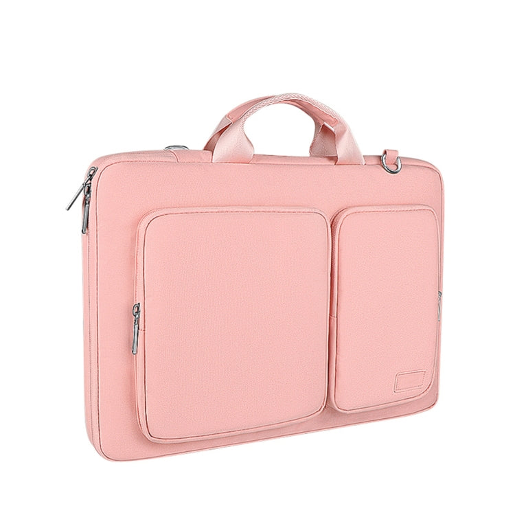 ST11 Polyester Thickened Laptop Bag with Detachable Shoulder Strap