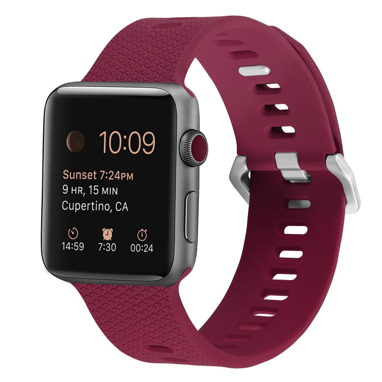 Silicone Replacement Strap Watchband For Apple Watch Series