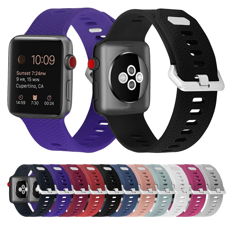 Silicone Replacement Strap Watchband For Apple Watch Series