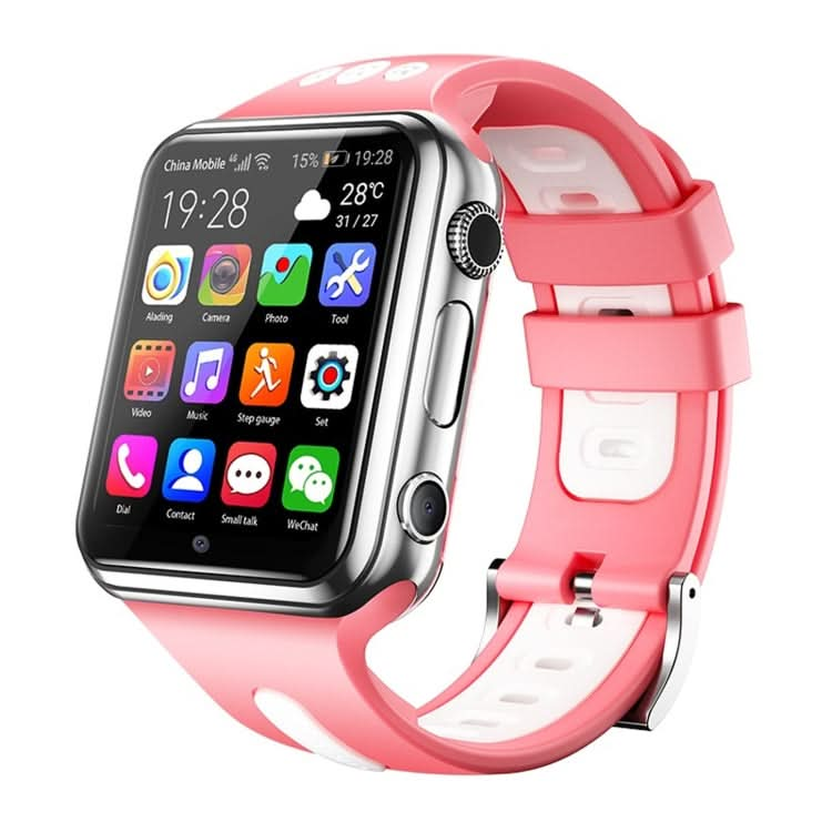 W5 1.54 inch Full-fit Screen Dual Cameras Smart Phone Watch, Support SIM Card / GPS Tracking / Real-time Trajectory / Temperature Monitoring,