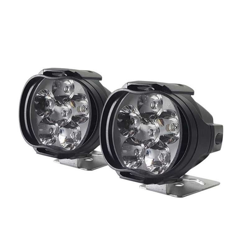 2 PCS L3C 8-85V / 16W / 5000K / 2000LM Motorcycle IP65 Waterproof External LED Spotlight-Reluova