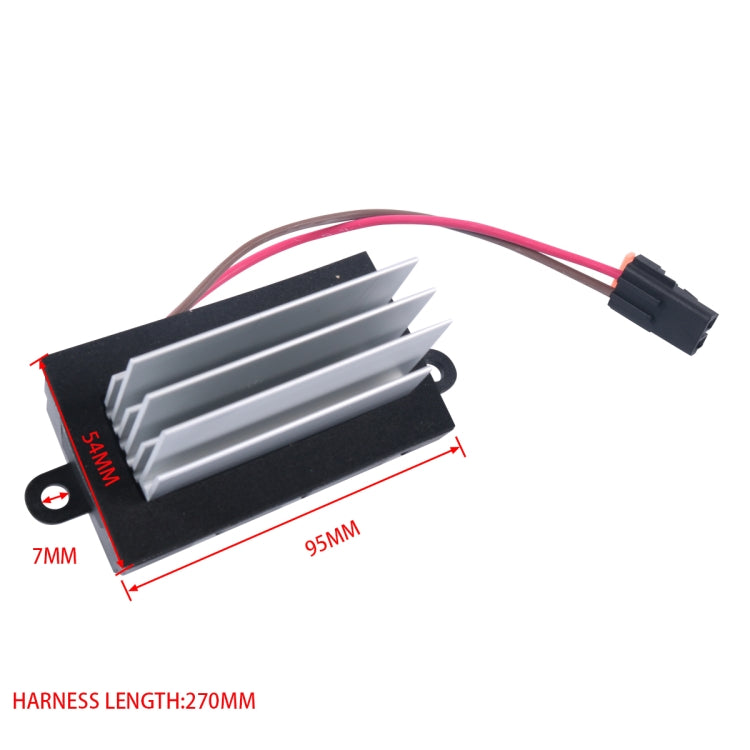 A6232 Car Blower Motor Resistor AC Blower Control Modul 3GSH-19E624-CA for Hummer H2 2003-2007-Reluova