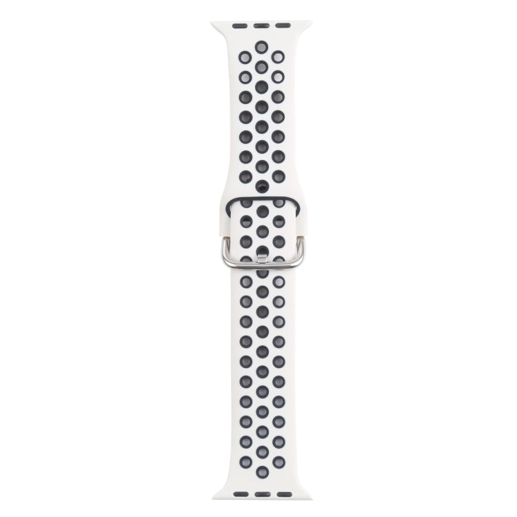 Metal Buckle Silicone Replacement Watchband For Apple Watch Series, Series 1