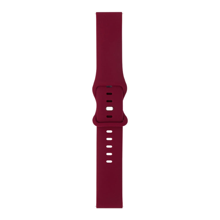 8-buckle Silicone Replacement Strap Watchband, Series 1