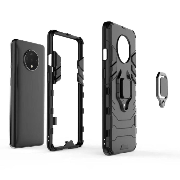 For OnePlus 7T Shockproof PC + TPU Case with Magnetic Ring Holder My Store