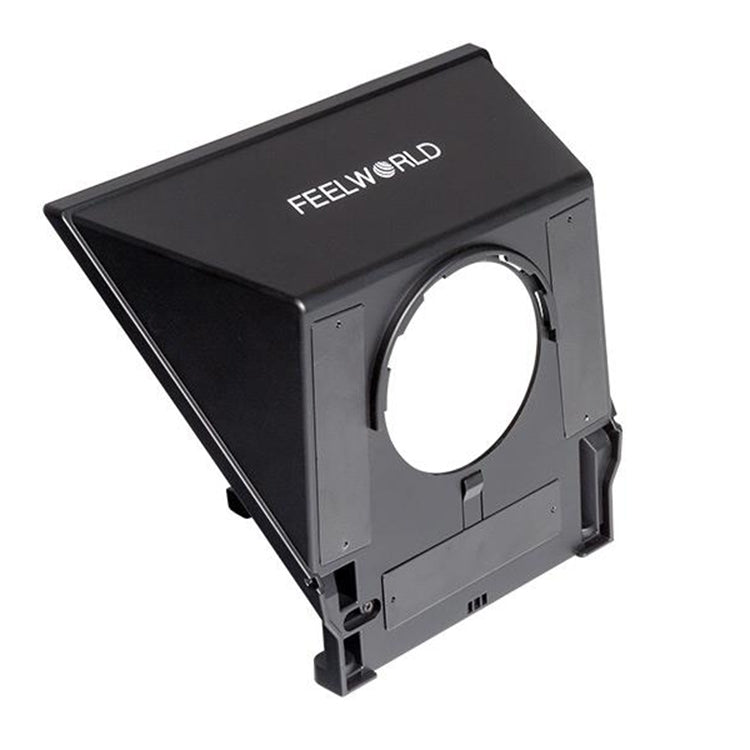 FEELWORLD TP2 Portable Teleprompter with Bluetooth Remote Control Lens Adapter Ring For SLR Camera