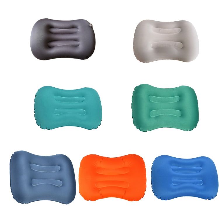 Outdoor Camping Trip Foldable Portable Inflatable Pillow Nap Waist Pillow Reluova