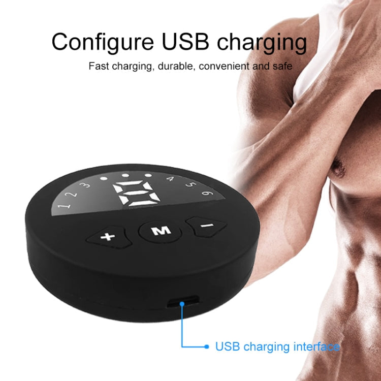 Q88Q USB Charging Abdominal Muscle Sticker Abdominal Muscle Trainer with LED Digital Display Reluova