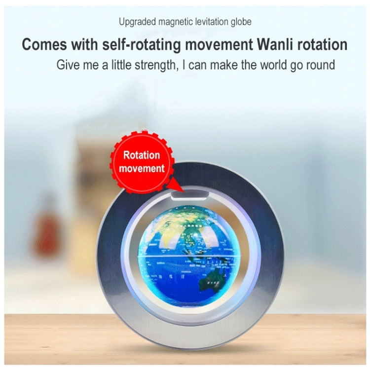 Living Room Desktop Decorations Magnetic Levitation Globe with LED Light