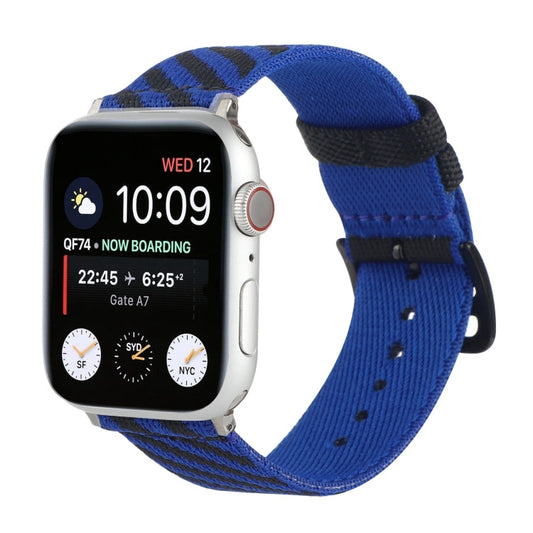 Nylon Single Loop Replacement Strap Watchband For Apple Watch Series