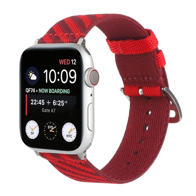 Nylon Single Loop Replacement Strap Watchband For Apple Watch Series