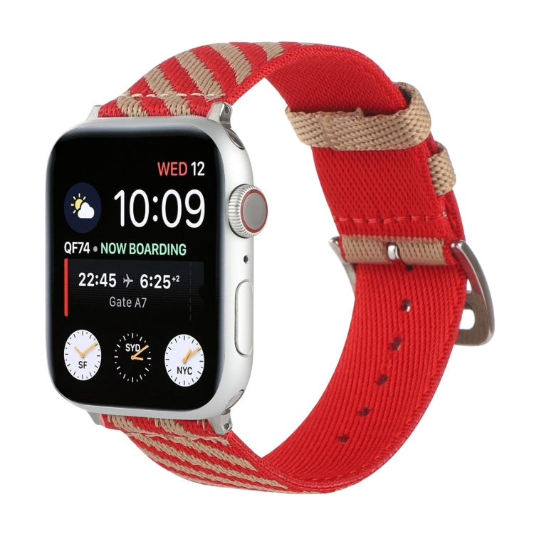 Nylon Single Loop Replacement Strap Watchband For Apple Watch Series