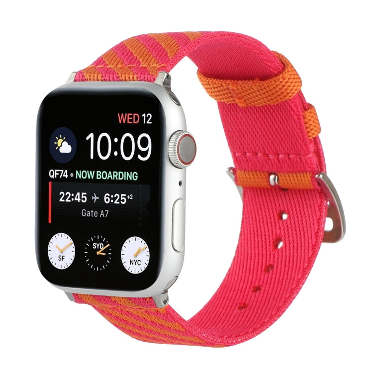 Nylon Single Loop Replacement Strap Watchband For Apple Watch Series