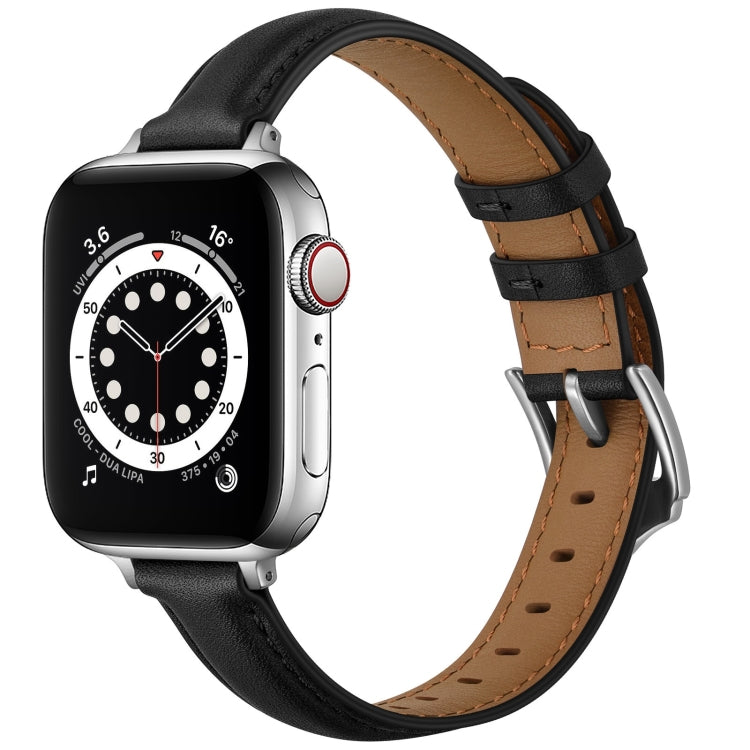 Business Style Leather Replacement Strap Watchband For Apple Watch Series