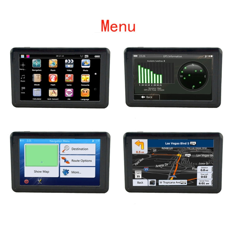 Q5 Car 5 inch HD TFT Touch Screen GPS Navigator Support TF Card / MP3 / FM Transmitter ÎҵÄÉ̵ê