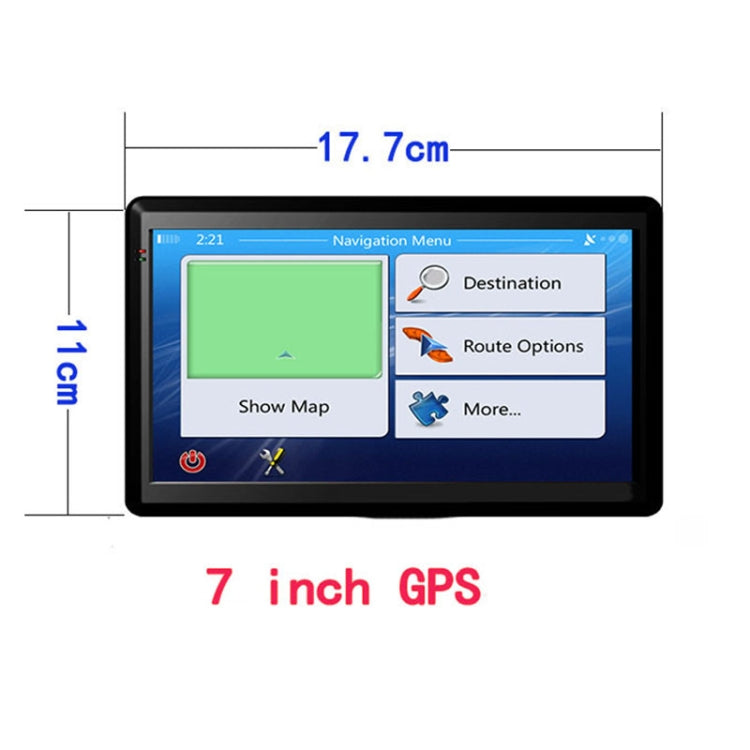 X20 7 inch Car GPS Navigator 8G+256M Capacitive Screen Bluetooth Reversing Image ÎҵÄÉ̵ê