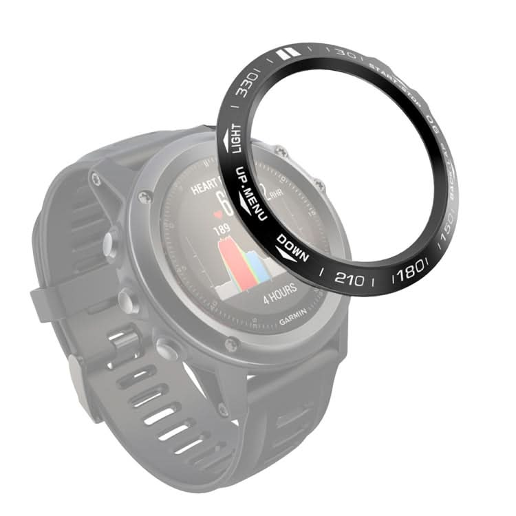 Smart Watch Steel Bezel Ring, B Version