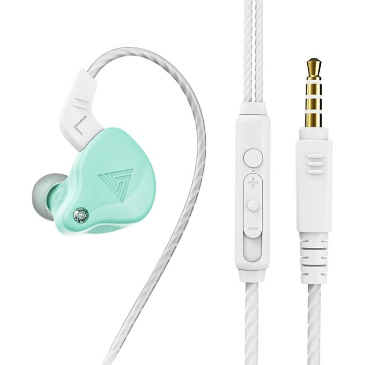 QKZ AK6-X 3.5mm In-Ear Wired Subwoofer Sports Earphone with Microphone, Cable Length: About 1.2m