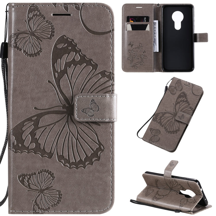 Pressed Printing Butterfly Pattern Horizontal Flip PU Leather Case with Holder & Card Slots & Wallet & Lanyard, Series 1