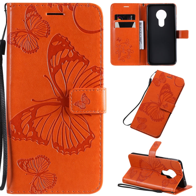 Pressed Printing Butterfly Pattern Horizontal Flip PU Leather Case with Holder & Card Slots & Wallet & Lanyard, Series 1