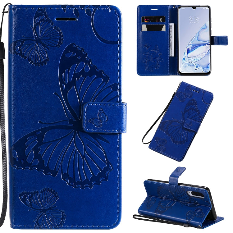 Pressed Printing Butterfly Pattern Horizontal Flip PU Leather Case with Holder & Card Slots & Wallet & Lanyard, Series 1 My Store