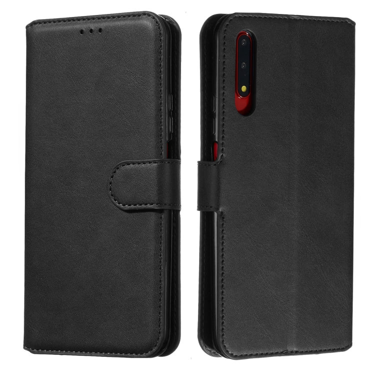 Classic Calf Texture Horizontal Flip PU Leather Case, with Holder & Card Slots & Wallet