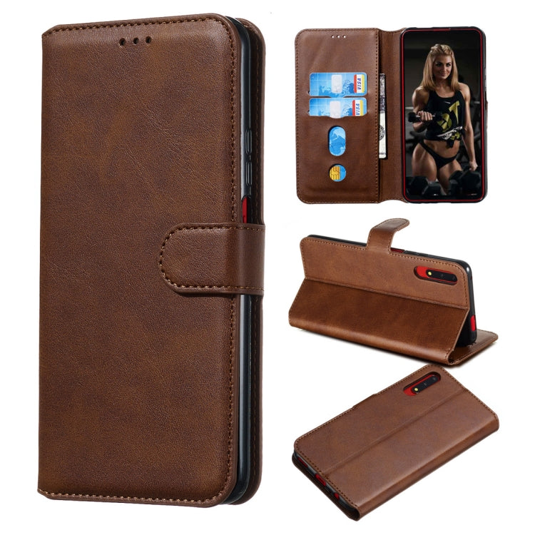 Classic Calf Texture Horizontal Flip PU Leather Case, with Holder & Card Slots & Wallet