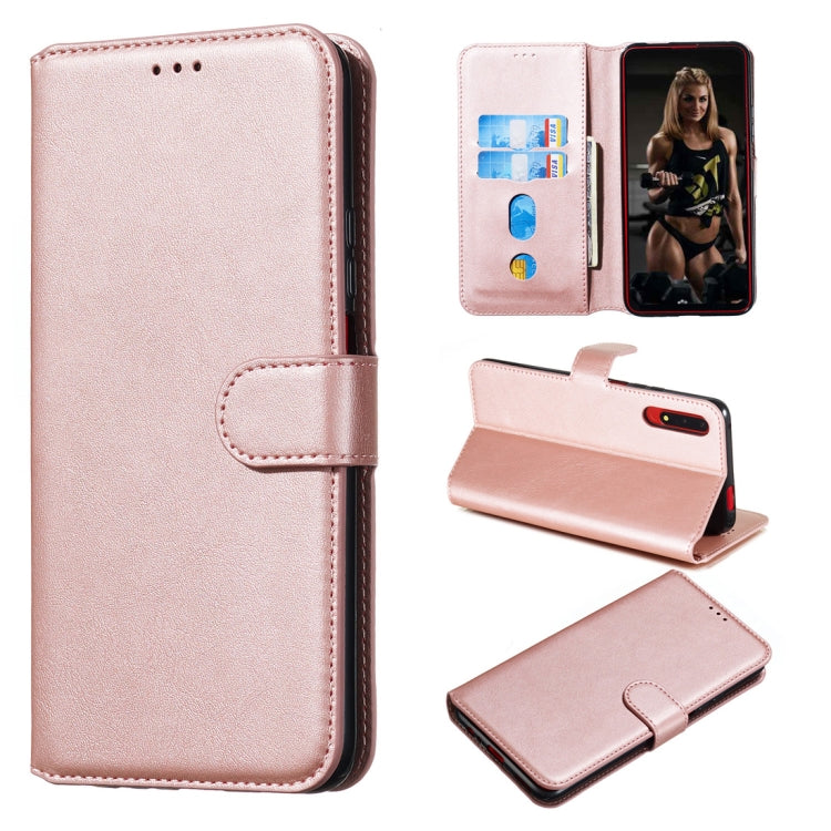 Classic Calf Texture Horizontal Flip PU Leather Case, with Holder & Card Slots & Wallet