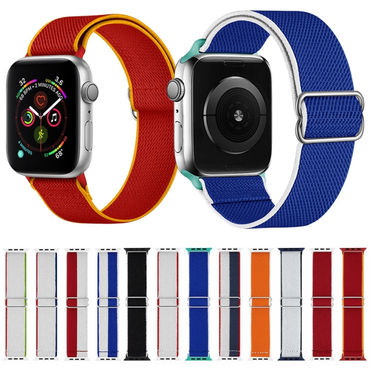 High Elastic Nylon Replacement Watchband For Apple Watch Series