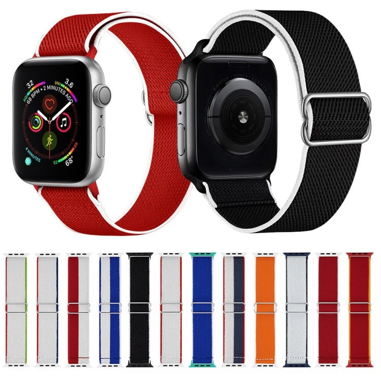 High Elastic Nylon Replacement Watchband For Apple Watch Series