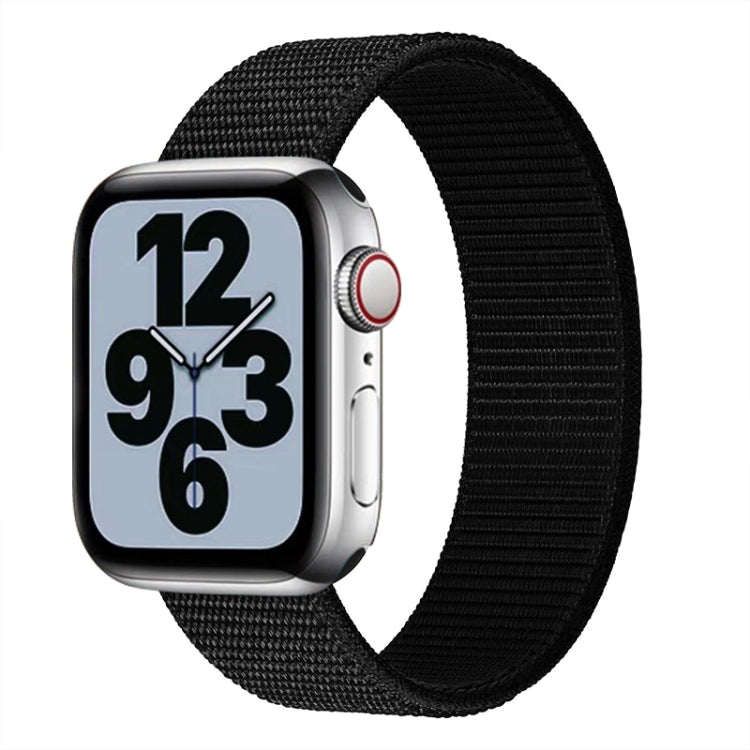 Single Lap Nylon Replacement Watchband, Size: M 145mm For Apple Watch Series 6 & SE & 5 & 4 40mm / 3 & 2 & 1 38mm