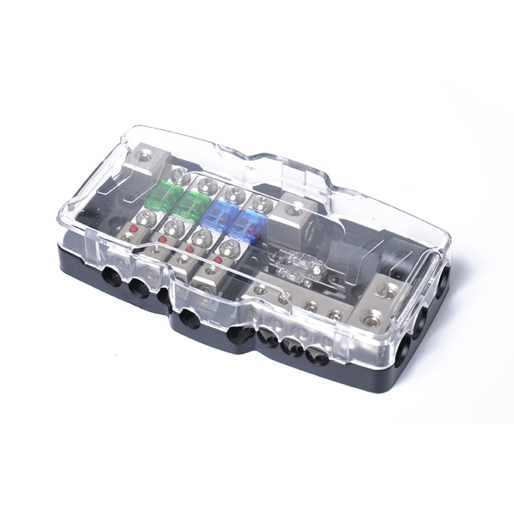 Multi-functional LED Car Audio Stereo Mini ANL Fuse Box with Wrench