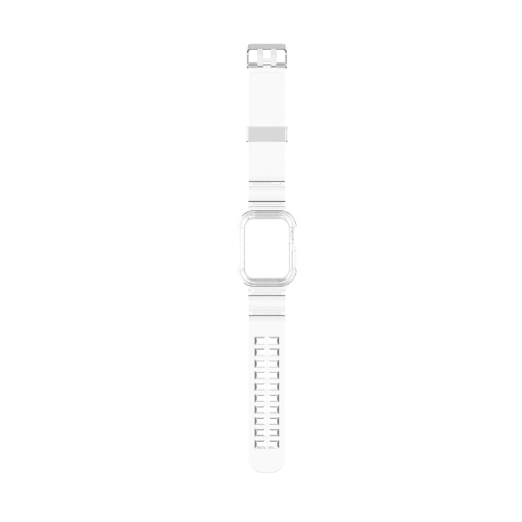 Silicone Integrated Replacement Strap Watchband For Apple Watch Series