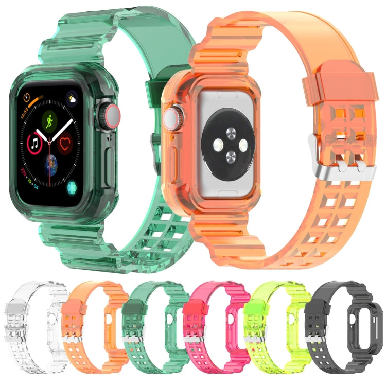 Silicone Integrated Replacement Strap Watchband For Apple Watch Series