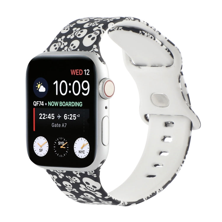 8-buckle Printed Replacement Strap Watchband For Apple Watch Series-Reluova