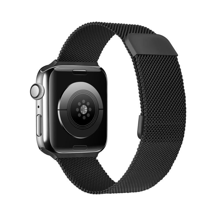 Double Section Milanese Magnetic Elasticity Replacement Strap Watchband For Apple Watch Series