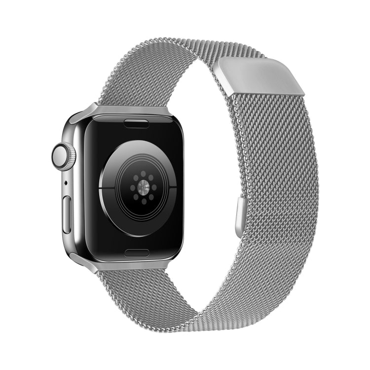 Double Section Milanese Magnetic Elasticity Replacement Strap Watchband For Apple Watch Series