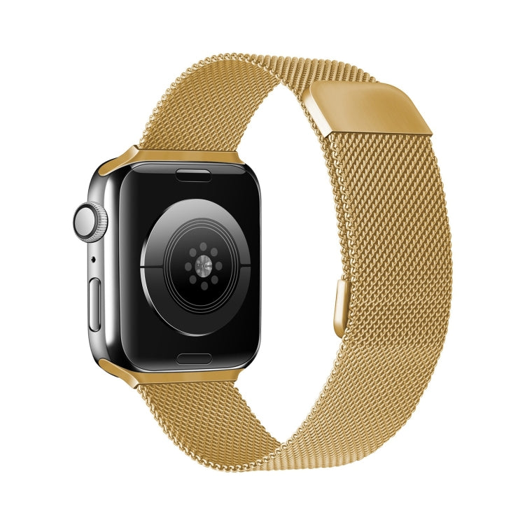 Double Section Milanese Magnetic Elasticity Replacement Strap Watchband For Apple Watch Series