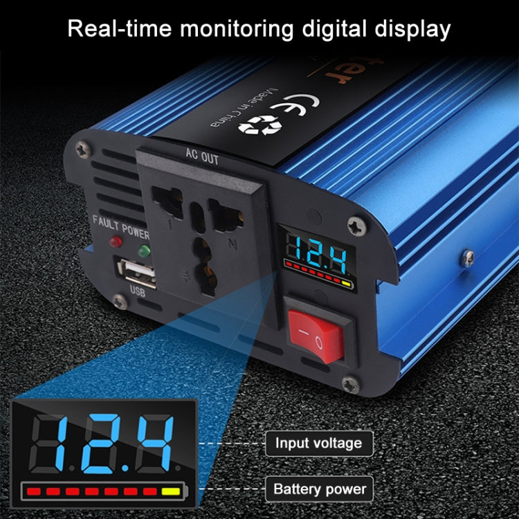 Carmaer 500W Car Smart Multi-function Digital Display Inverter Household Power Converter ÎҵÄÉ̵ê