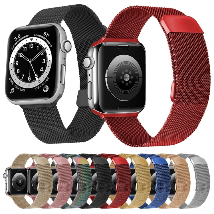 Adjustable Dual Section Milan Replacement Watchband For Apple Watch Series