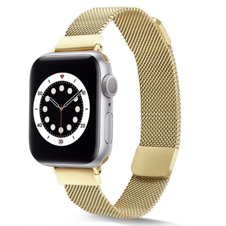 Small Waist Dual Section Milan Replacement Watchband For Apple Watch Series