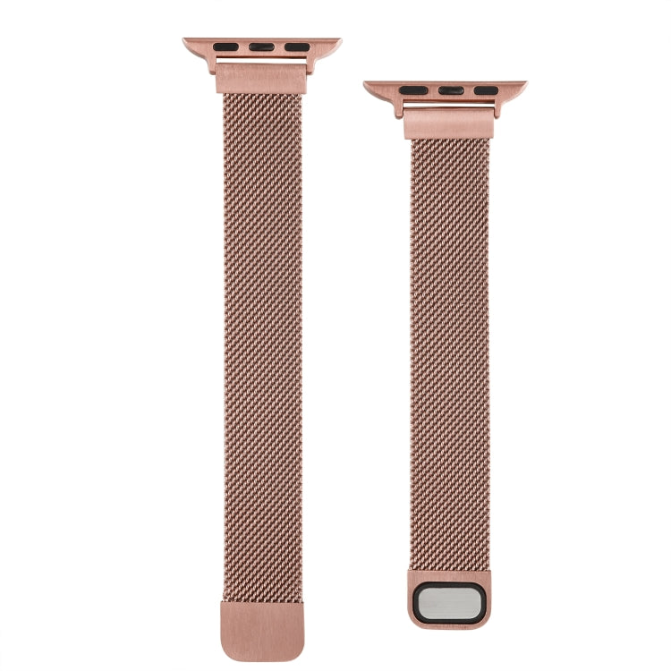 Small Waist Dual Section Milan Replacement Watchband For Apple Watch Series