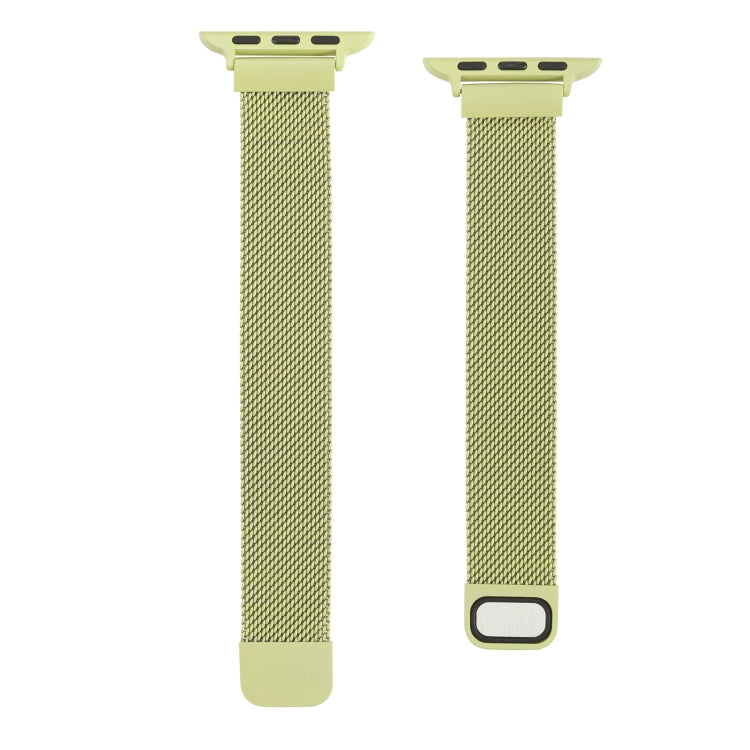 Small Waist Dual Section Milan Replacement Watchband For Apple Watch Series