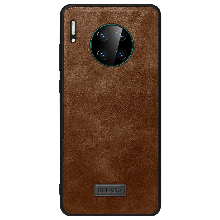 SULADA Shockproof TPU + Handmade Leather Protective Case My Store