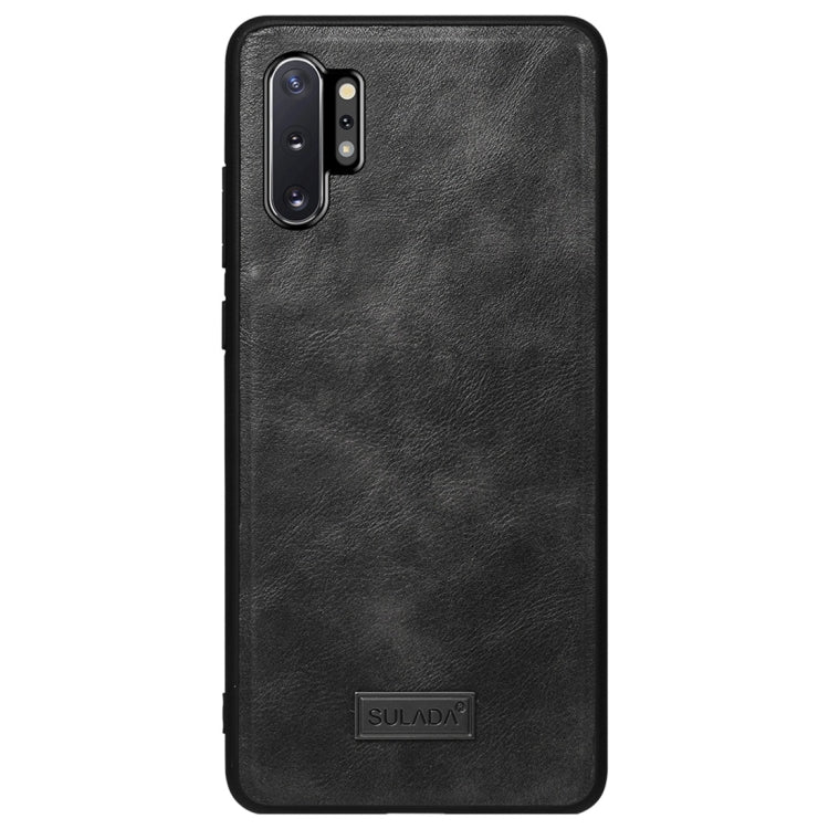 SULADA Shockproof TPU + Handmade Leather Protective Case