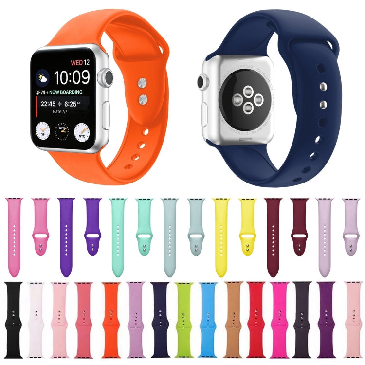 Double Nail Silicone Replacement Strap Watchband For Apple Watch Series