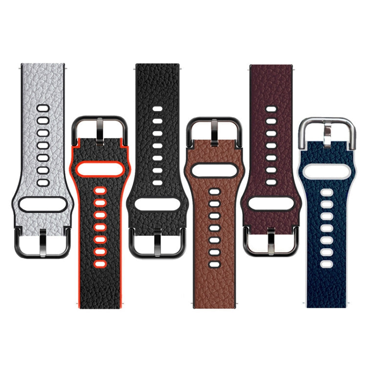 Two-layer Cowhide Leather Replacement Strap Watchband