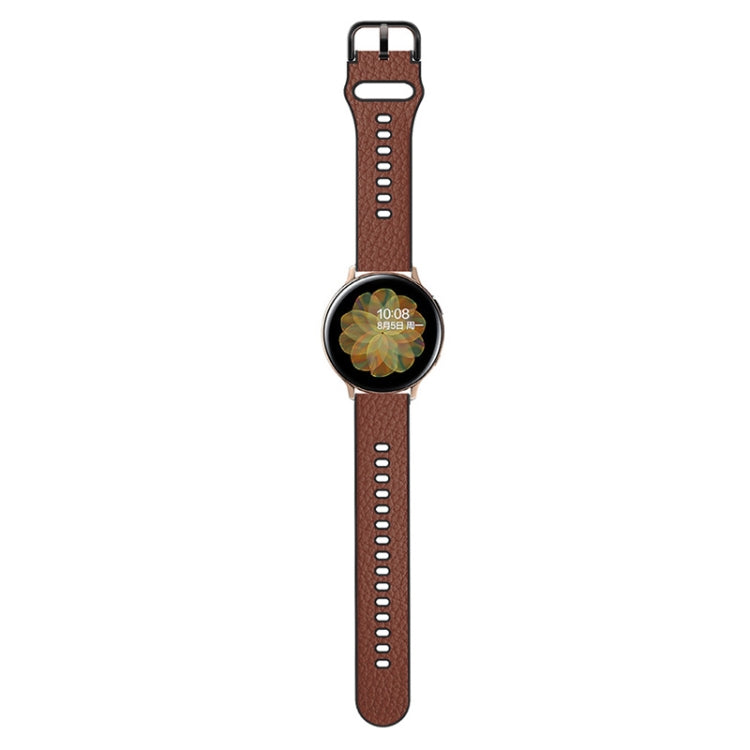 Two-layer Cowhide Leather Replacement Strap Watchband